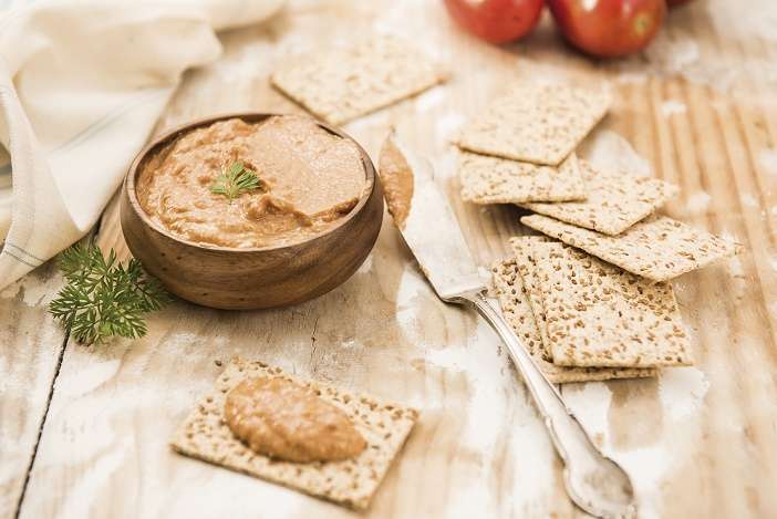 Paté de tomate y almendra - Veritas