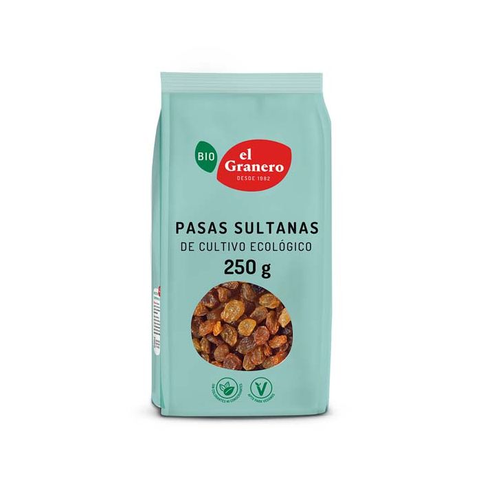 Pasas sultanas El Granero 250g ECO main product photo