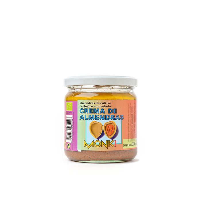 Crema de almendras Monki 330 gr. ECO main product photo