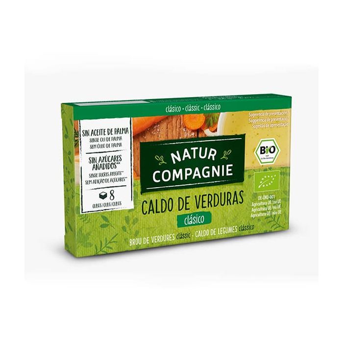 Caldo verduras Natur Compagnie 8x11g ECO main product photo