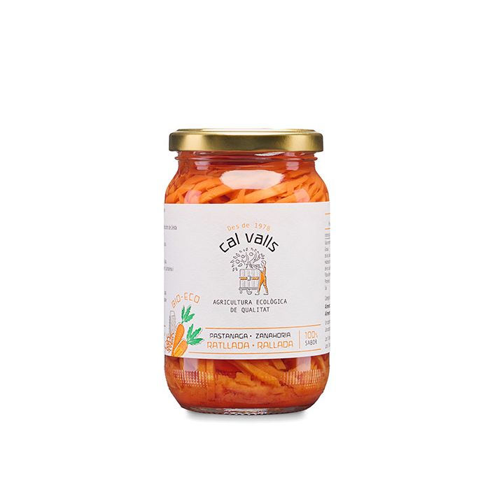 Zanahoria rallada Cal Valls 190g ECO main product photo