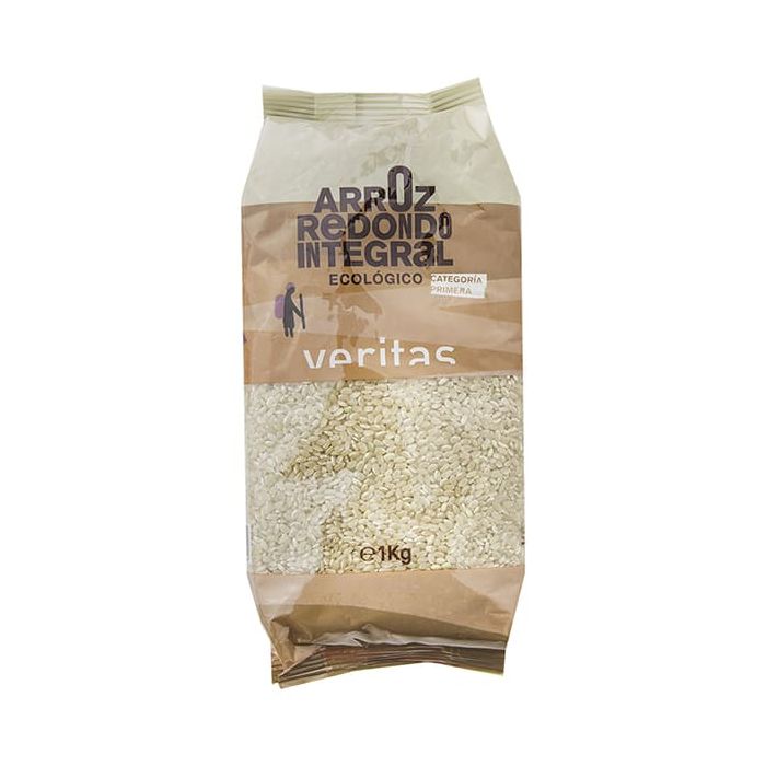 Arroz Redondo Integral Veritas 1Kg ECO main product photo