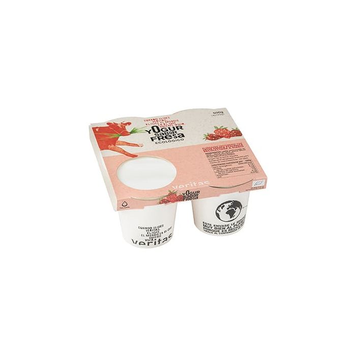 Yogur fresa Veritas 4x125g ECO main product photo