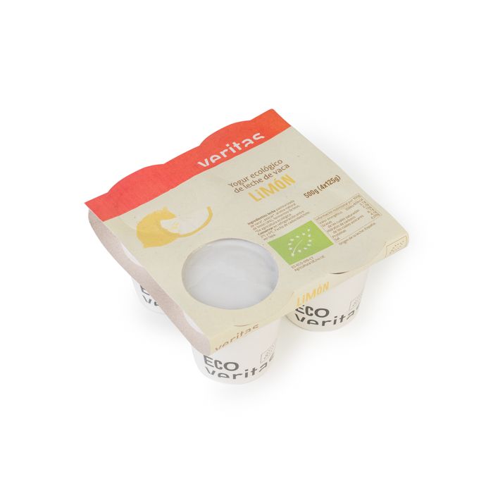 Yogur limon Veritas 4x125g ECO main product photo