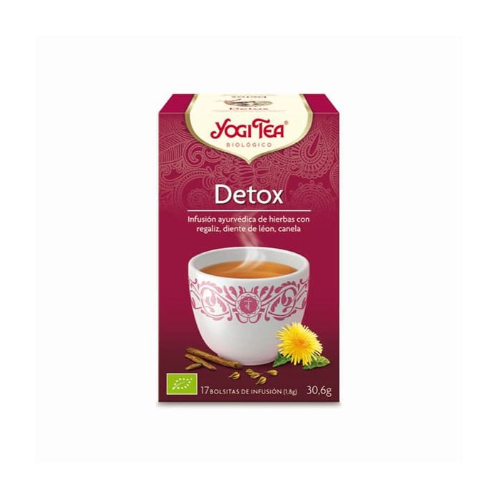 Infusión detox YogiTea 15b ECO main product photo