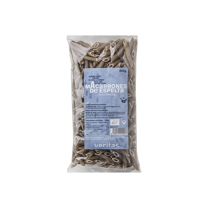 Macarrones de espelta Veritas 250g ECO main product photo