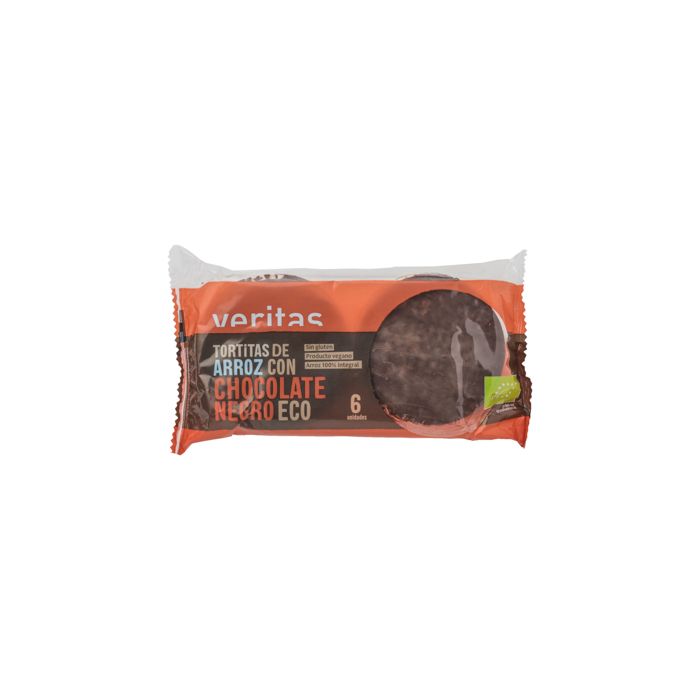 Tortitas arroz c/choco.negro 100g ECO main product photo