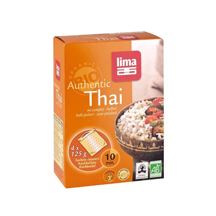 Arroz thai semi Int. Lima 4x125g ECO main product photo
