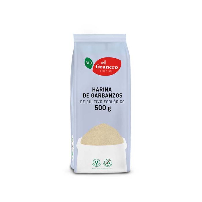 Harina de garbanzo El Granero 500g ECO main product photo