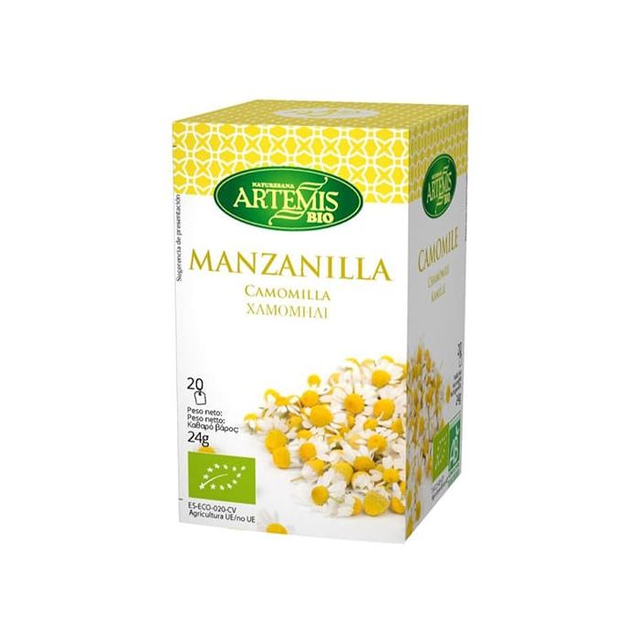 Manzanilla Artemis 20 filtres. ECO main product photo
