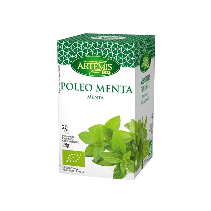 Poleo-Menta Artemis 20 filtres. ECO main product photo