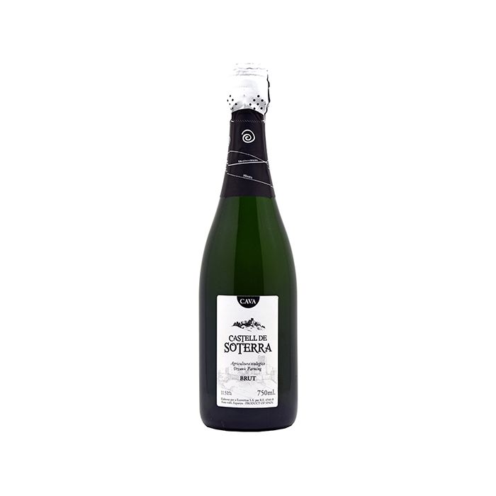 Cava brut Castell de Soterra 75 cl. ECO main product photo