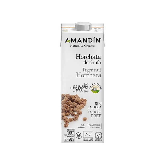 Horchata de chufa Amandin 1 L. ECO main product photo