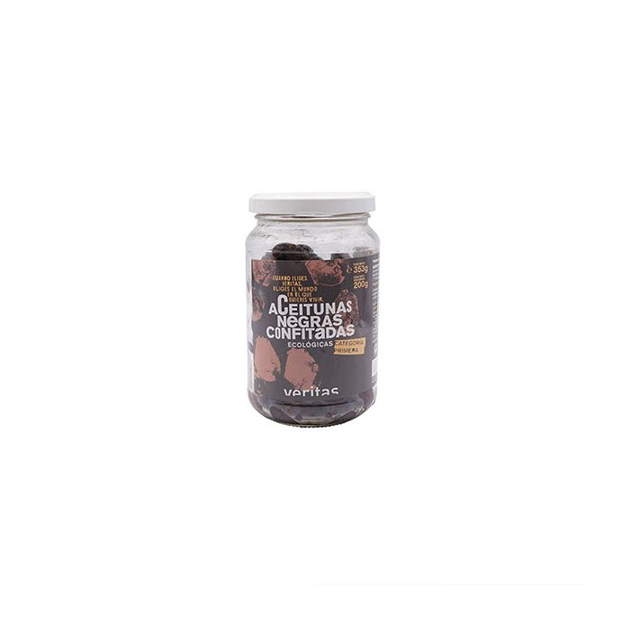 Aceituna negra confit Veritas 200g ECO main product photo