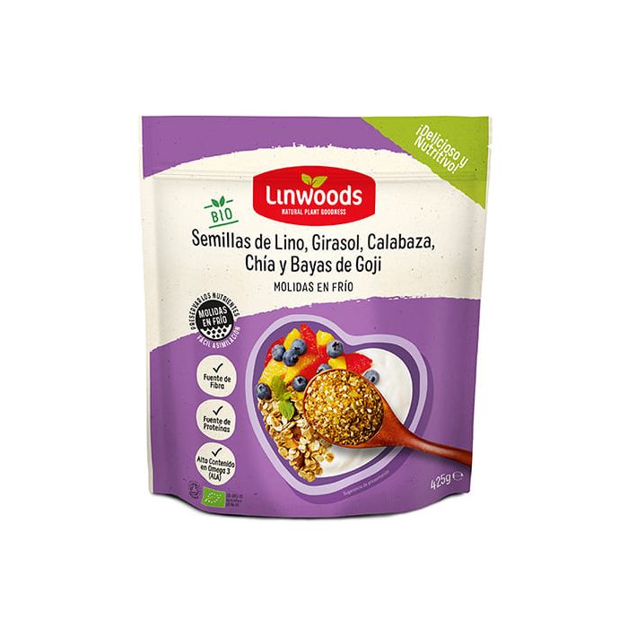Mix semillas con goji Linwoods 425g ECO main product photo