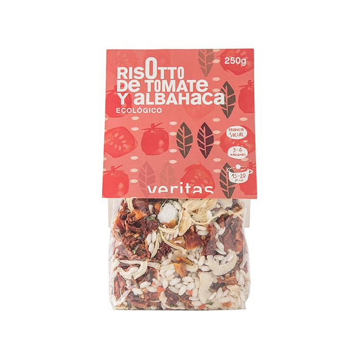 Risotto tomate/albahaca Veritas 250g ECO main product photo