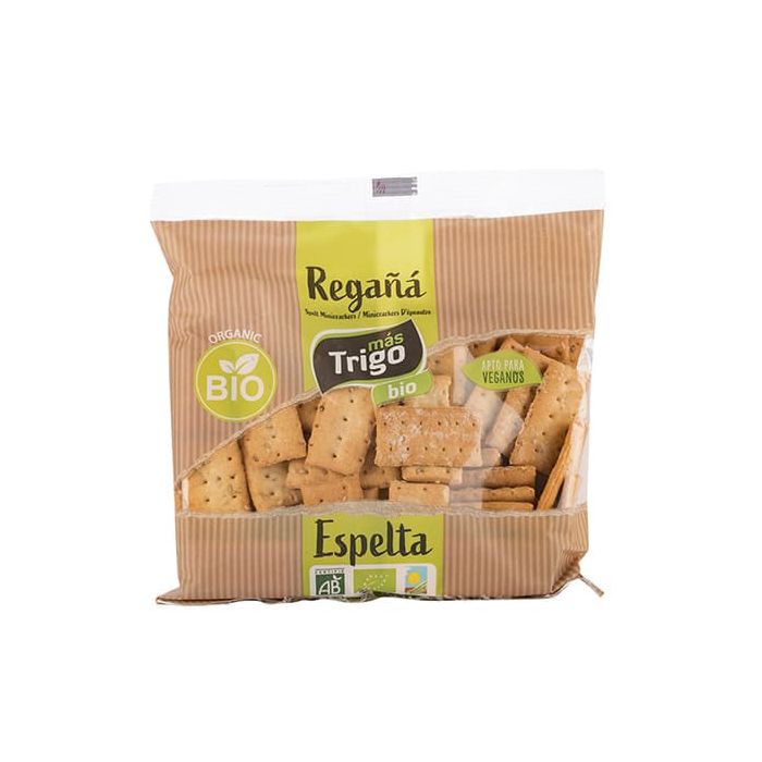 Mini crackers espelta Mas Trigo 150g ECO main product photo