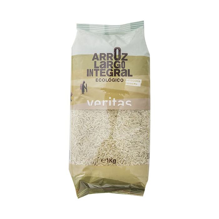 Arroz Largo Integral Veritas 1kg ECO main product photo