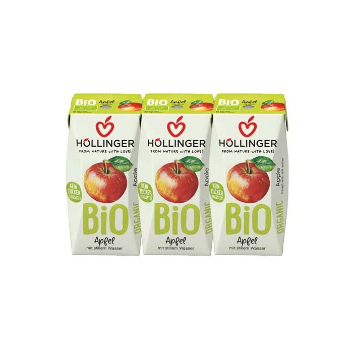 Zumo de manzana Höllinger 3x200 ml ECO main product photo