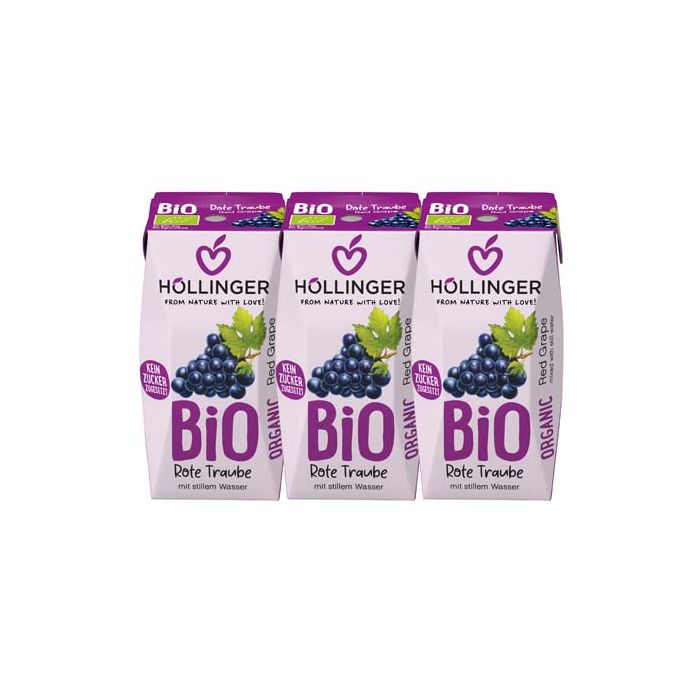 Zumo de uva Höllinger 3x200 ml ECO main product photo