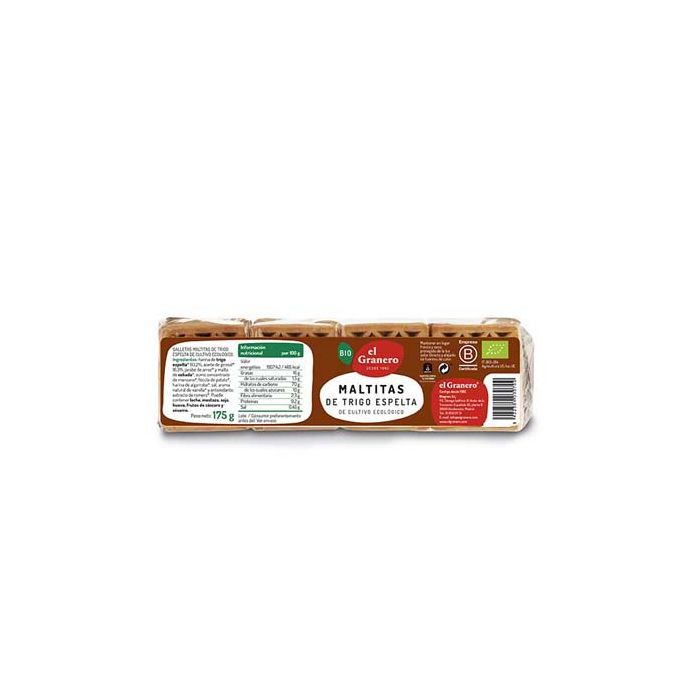 Maltitas de espelta Granero 175 gr ECO main product photo