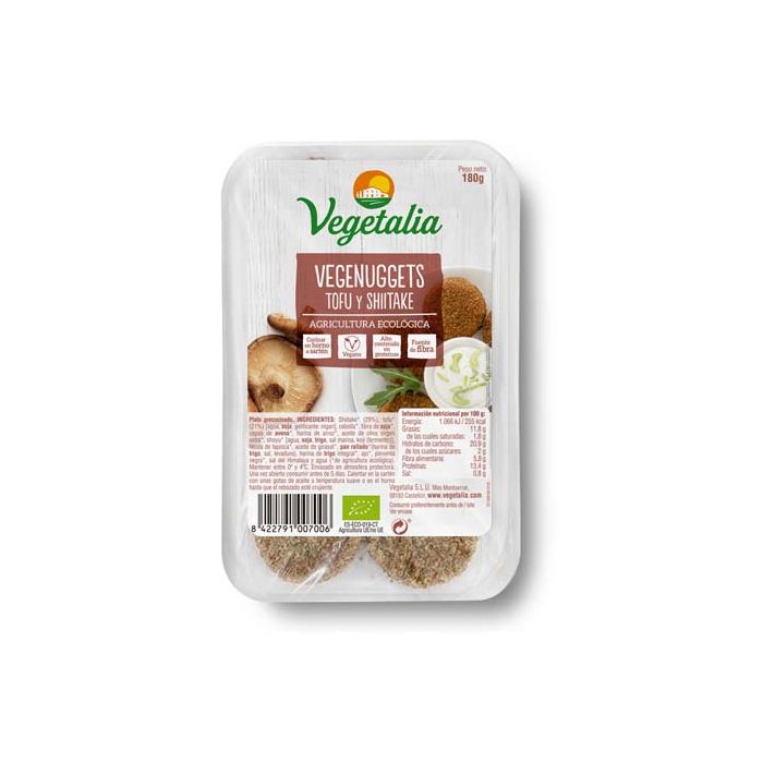Nuggets de tofu-shiitake 150g Veget. ECO main product photo