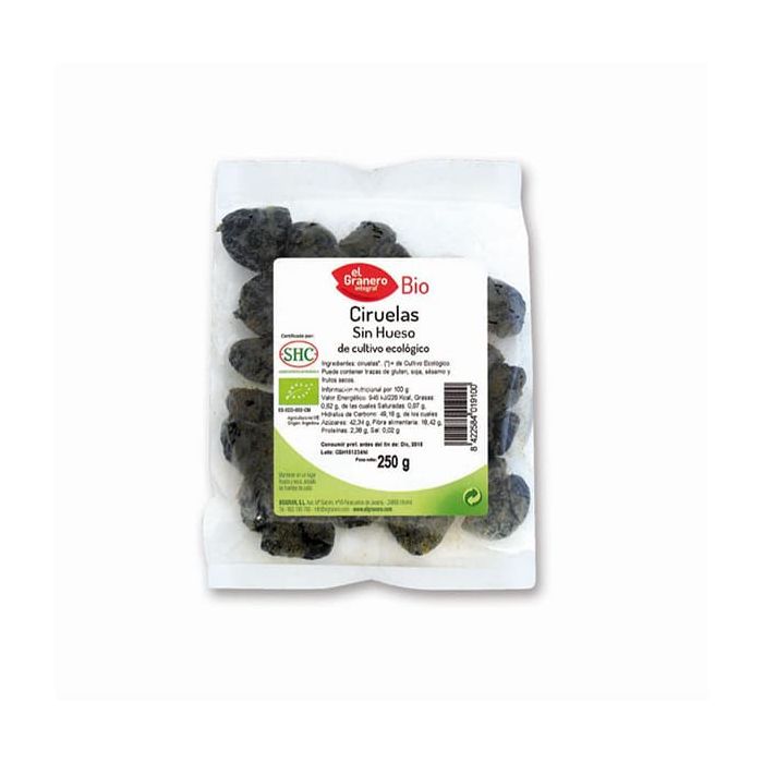 Ciruelas secas s/hueso Granero 250g ECO main product photo