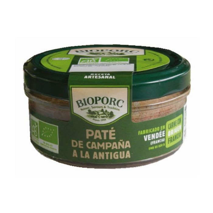 Paté campaña antigua Bioporc 120 gr ECO main product photo