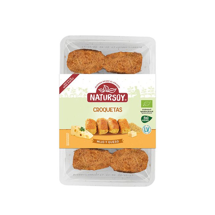 Croquetas veget mijo/queso 250g Natu ECO main product photo