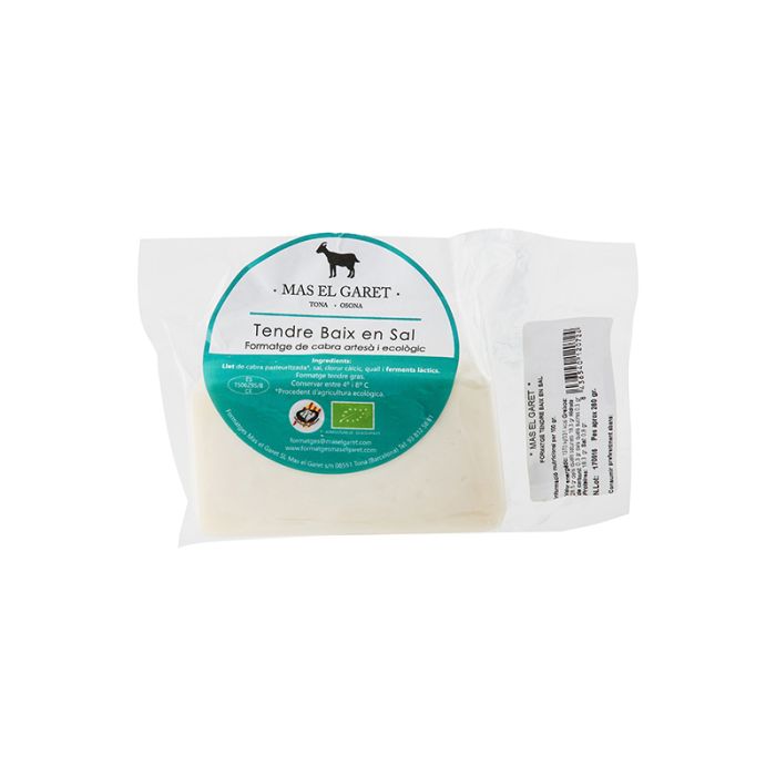 Queso Tierno Bajo Sal Garet 250g ECO main product photo