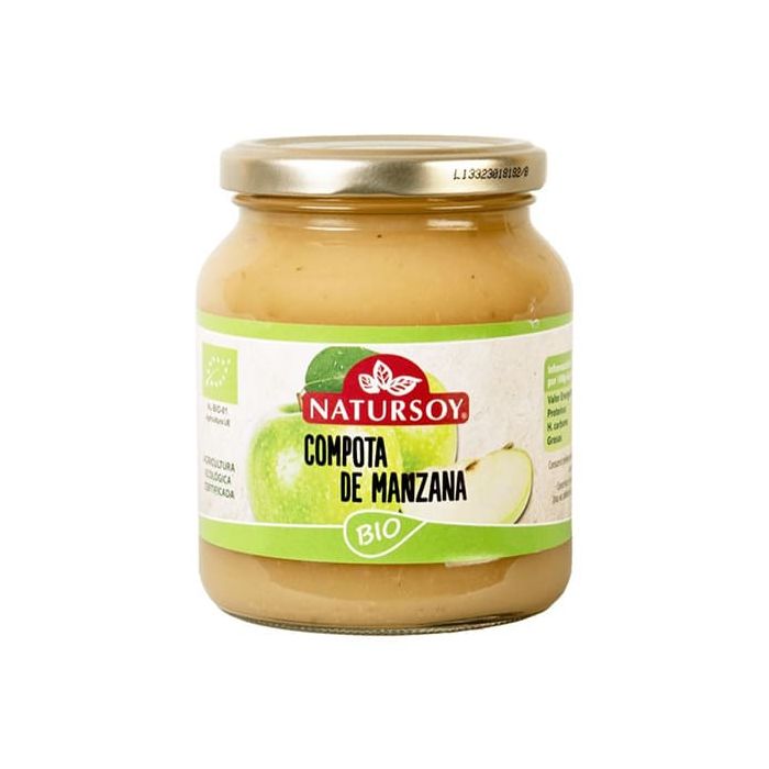 Compota de manzana Natursoy 370gr ECO main product photo