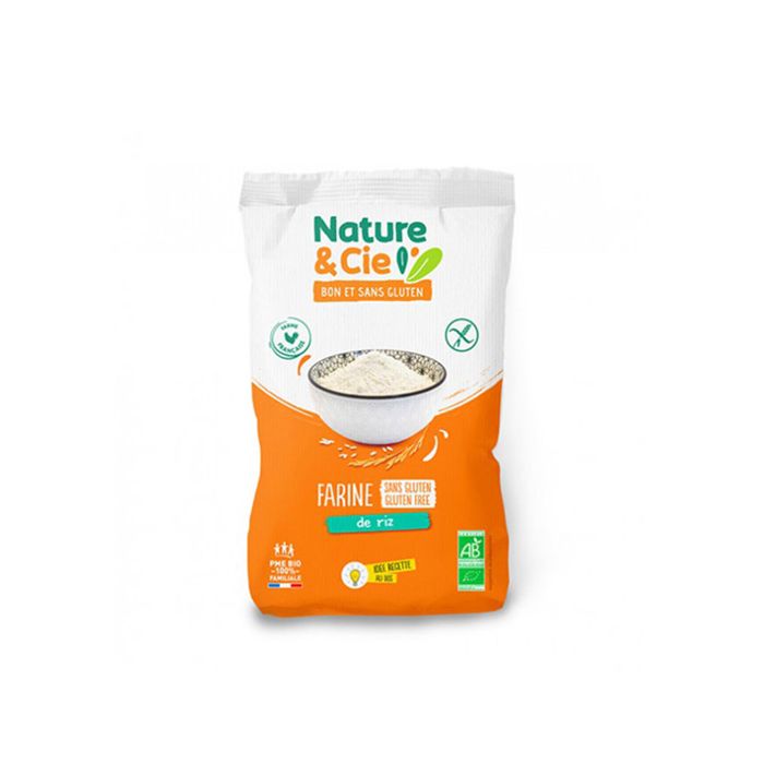 Harina arroz s/g gluten Nature 500g ECO main product photo