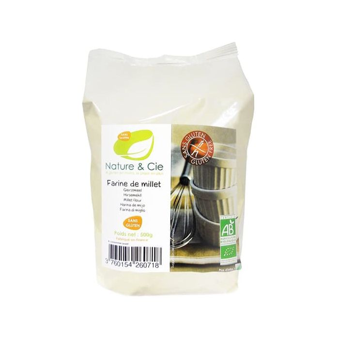 Harina de mijo s/g Nature 500g ECO main product photo