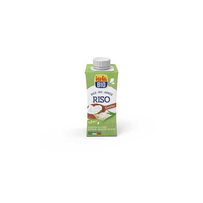 Crema de arroz p/cocinar Isola 20cl ECO main product photo