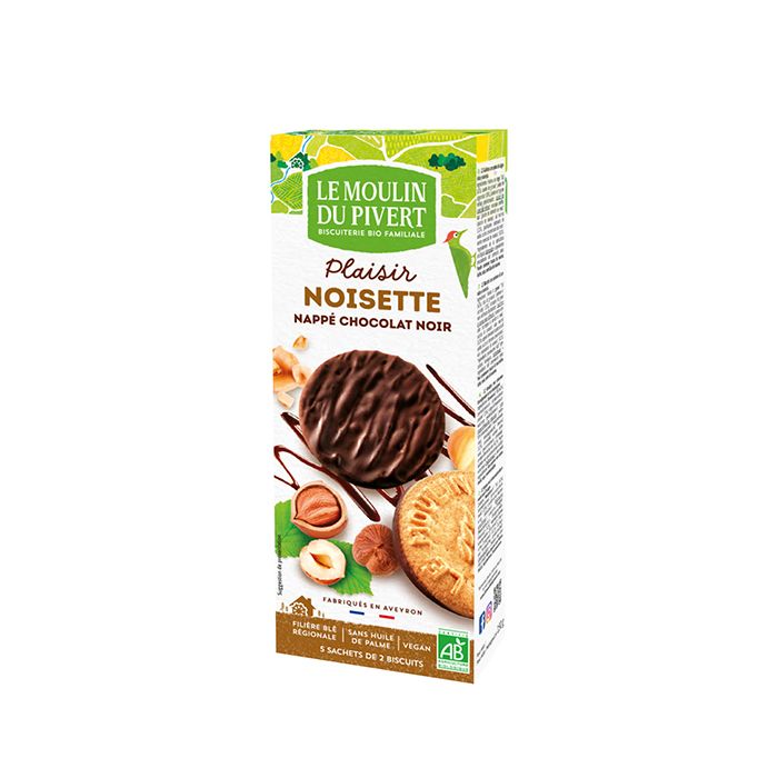 Galletas avell/xoc negro Pivert 130g ECO main product photo