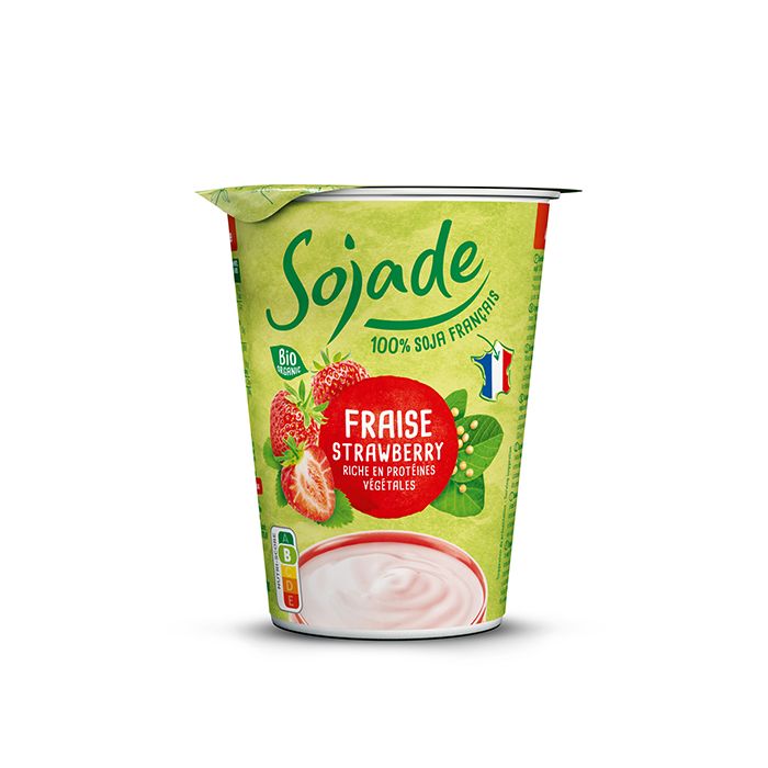 Postre Soja Fresa Sojade 400g ECO main product photo