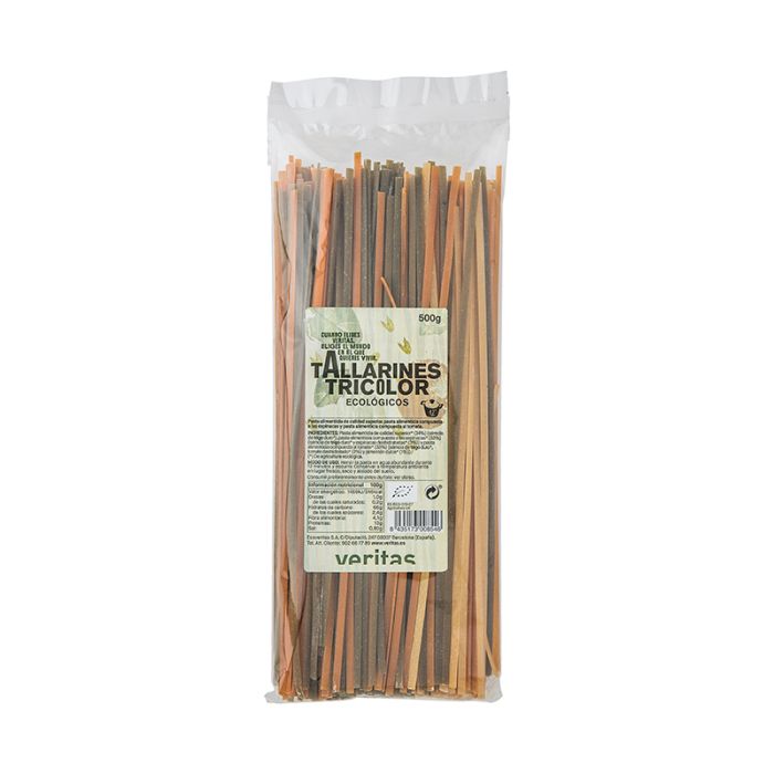 Tallarines Tricolor Veritas 500g ECO main product photo