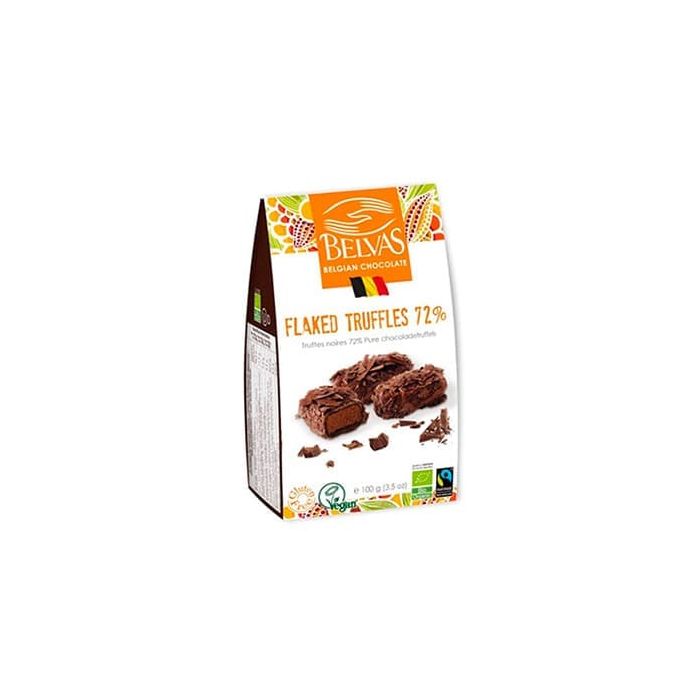 Trufas c/Chip Choc Neg.Belvas 100g ECO main product photo