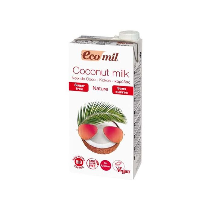 Bebida de Coco sin azucar Ecomil 1l ECO main product photo