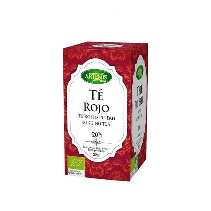 Te rojo Pu Erh Artemis 20 bolsitas ECO main product photo