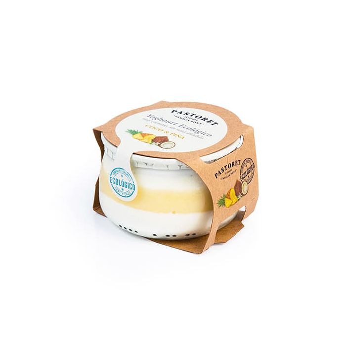 Yogur Coco-Piña El Pastoret 135g ECO main product photo