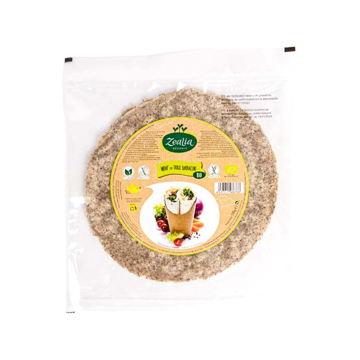 Wrap trigo sarraceno S/G Zealia 120g ECO main product photo