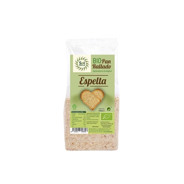 Pan rallado espelta Sol Natural 300g ECO main product photo