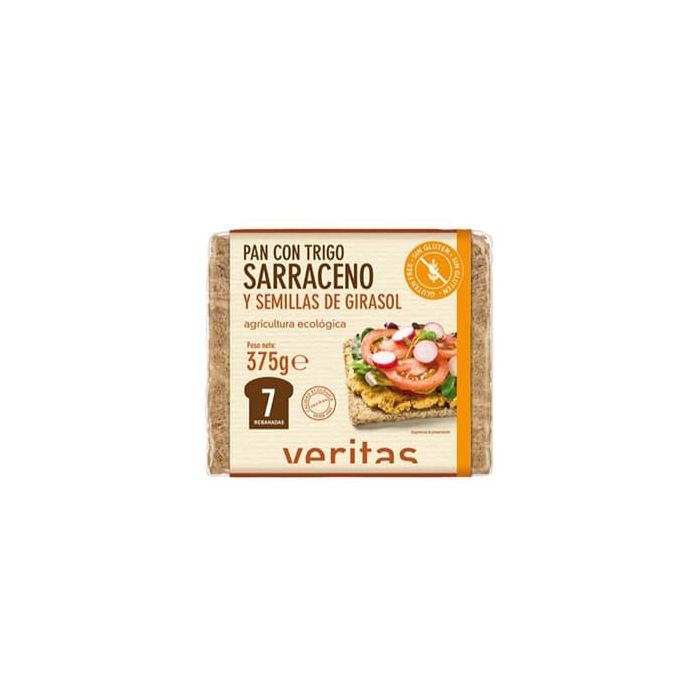 Pan alemán arroz giras Veritas 375g ECO main product photo
