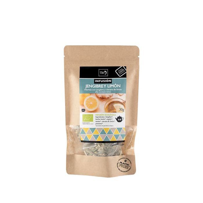 Infusión jengibre y limón TeO 15b ECO main product photo