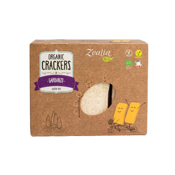 Tostadas de garbanzo Zealia 120g ECO main product photo