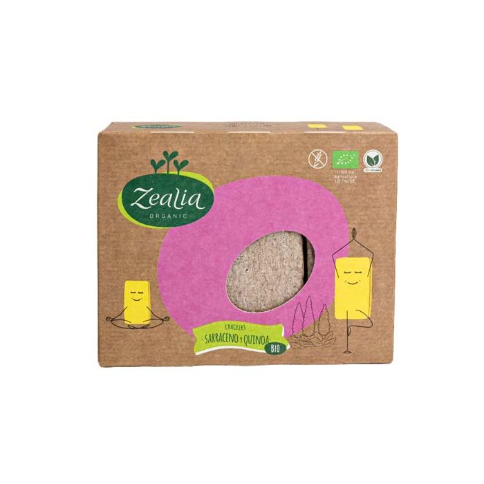 Tost. T.sarraceno/quinoa Zealia 120g ECO main product photo
