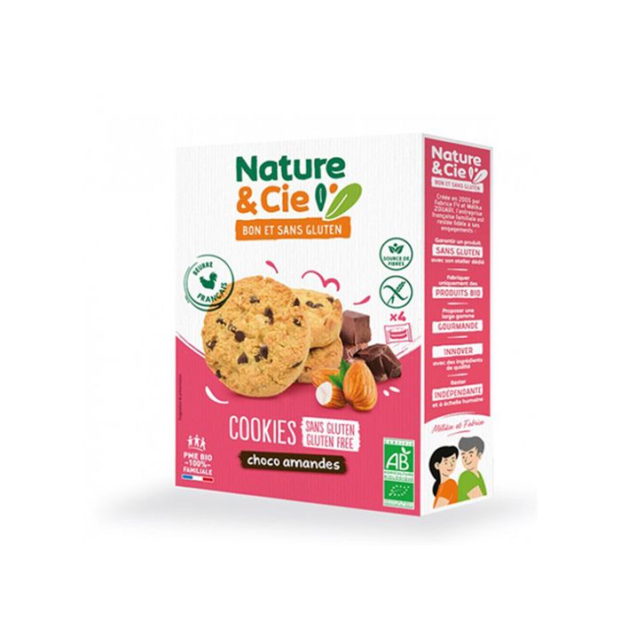 Cookies choco almendra Nat&Cie 150g ECO main product photo