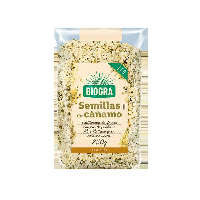 Semillas Cáñamo peladas Biográ 250g ECO main product photo