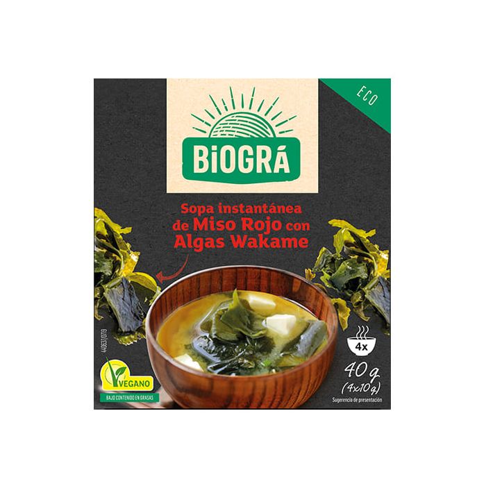 Sopa Miso con algas Biográ 40g ECO main product photo